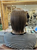 【ベージュブラウン】20代30代40代◎髪質改善カラー