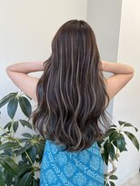 リリット(ReLit)&nbsp;くすみベージュマロンベージュホワイトブロンド細めハイライト