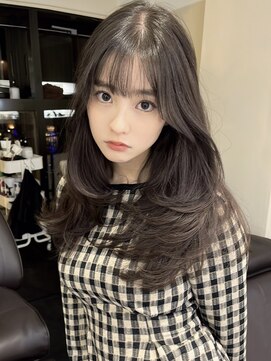 シュガー(Sugar) layer cut × 9Lv. gray beige