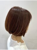 首元スッキリボブ