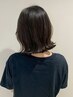 【ナチュラル好きにおすすめ！】髪質改善カラー+うるツヤトリートメント