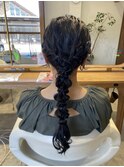 ふわふわ編みおろし