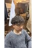 【men's限定】カット＋波巻きパーマ　￥15,000