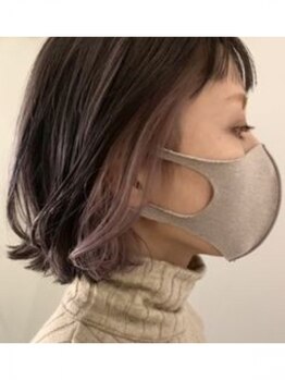 アプリール(Aprire)の写真/インナーカラーやハイライト、イヤリングカラーなどお客様のライフスタイルに合わせたカラーを提案します！