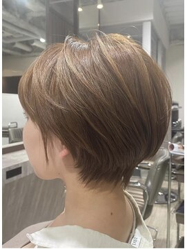 パーチェヘアー(pace hair) 丸さを残せるストレートでショートボブの扱い◎