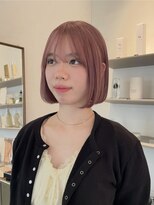 オンヌ(onnu)&nbsp;ピンクベージュボブ