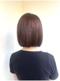髪質改善ストレートボブ