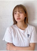 イメチェン×ワイドバング×外ハネボブ×美髪 20代30代40代