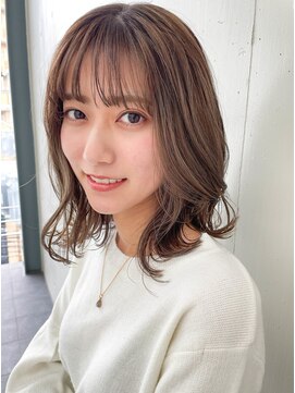シロ 大名2号店(SiLO) 柔らかい透け感◯ミルクティーベージュ