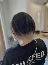 ロッカヘアエジェ(ROCCA hair eje.) バレイヤージュグラデーションショート
