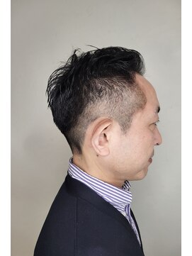 松本平太郎美容室 国立店 30代40代50代×ソフトモヒカン×イノアカラー