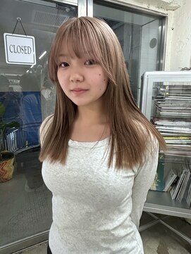 ノラ シブヤ(NORA) ☆ベージュカラー中明度ベージュダッフィーカラーマロンベージュ