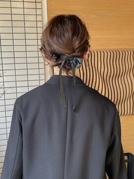 salon sea 仙田　お呼ばれヘア３