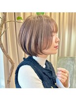 ハルキミナト メゾン(HM MAISON)&nbsp;30代40代50代耳かけショート前髪なしハンサムショートカット