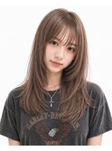 シアーブラウン×くびれレイヤー