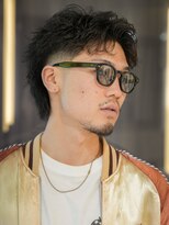 フリー(Free)&nbsp;【マレットフェザーショート】フェード/フェザーパーマ/メンズ