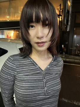 ナヌーク シブヤ(nanuk shibuya) ハッシュカット/ミディアムレイヤー/顔周りカット