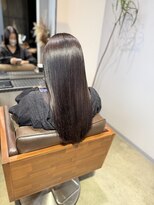 ワ ヘアー(wa-hair) ダークブルー 髪質改善 まとまり叶える 艶髪メテオカラー丸亀