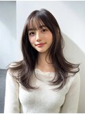 豊崎/ミルクティーブロンド/ダークブルー/デジタルパーマ