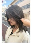 グレージュセミロング【20代30代40代/イルミナカラー/髪質改善】