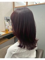 ロッカヘアエジェ(ROCCA hair eje.)&nbsp;ボルドーブラウンレイヤー