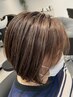 【人気No,3】白髪ぼかしハイライト+カット+質感トリートメント￥16980