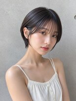 フレイムス ヘア アンド リラックス 高崎駅西口店(Frames hair&relax)&nbsp;20代30代40代50代耳掛けナチュラル大人可愛いレイヤーショート