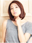 愛され女子のモデル風ワンカールボブ☆【大島】