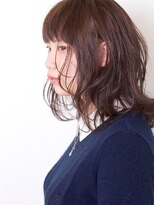 ダリー 発寒南店(Dali)&nbsp;「Dali」毛束が揺らぐミディアムスタイル