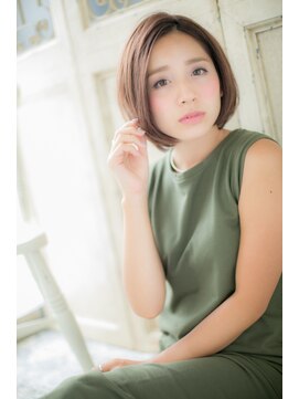 モッズ ヘア 福岡姪浜店(mod's hair) 飽きない！大人かわいいナチュラルボブb