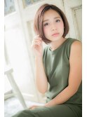 飽きない!大人かわいいナチュラルボブb