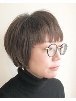 アオヘアーガーデン(ao hair garden)&nbsp;【ao hair garden】ショートボブ×オリーブグレージュ