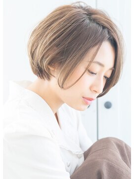 リル 7F 銀座(Rire) 【Rire-リル銀座-】王道シルエットナチュラルボブ