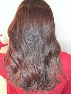 ジーナ 西荻窪(Zina) セシルカットフリンジウェーブ×大人かわいい前髪ココアブラウン