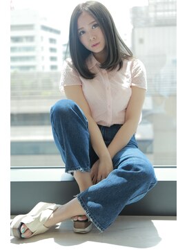サイン ヘア イノベーション(sign HAIR INNOVATION) 大人可愛い、色気、小顔カットひし形シルエット【錦糸町】