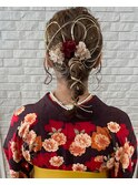 袴×ヘアセット