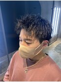 アップバングショート