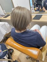 ヴィンスジオ 岐阜駅南(vince gio)&nbsp;グレージュ / ブリーチ1回