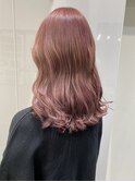 【ダブルカラー】 モーヴピンク