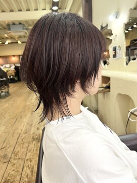 スミ(sumi) ウルフカット/長崎ウルフカット/ウルフヘア/20代30代40代◎岩田