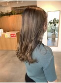 明るめグレージュカラー、ベージュ強め!