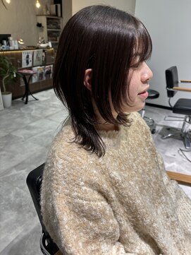 スミ(sumi) ウルフカット/長崎ウルフカット/ウルフヘア/20代30代40代◎岩田