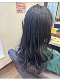 コテ巻きロング