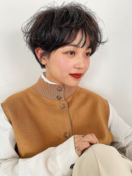 フィルムス 表参道(FILMS) レイヤーカット/ウェットへア/オリーブベージュ/表参道