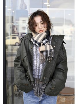 アルダー(ALDER) ミディアムのニュアンスパーマ