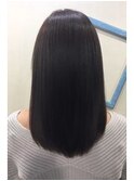 縮毛矯正ロング♪コスメストレート髪質改善ココアベージュ