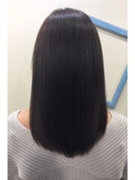 アース 上本町店(HAIR&MAKE EARTH) 縮毛矯正ロング♪コスメストレート髪質改善ココアベージュ
