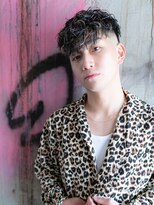 ハバナ 渋谷(HAVANA)&nbsp;束感モテる/刈り上げマッシュ/無造作パーマ/メンズハイライト/