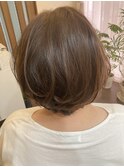 ナチュラルなショートボブ