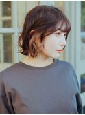 インナーカラーストレート/20代/30代/40代/50代/倉敷